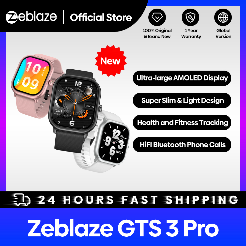 Smartwatch New Watches For Women - Nouveau Zeblaze GTS 3 Pro appel