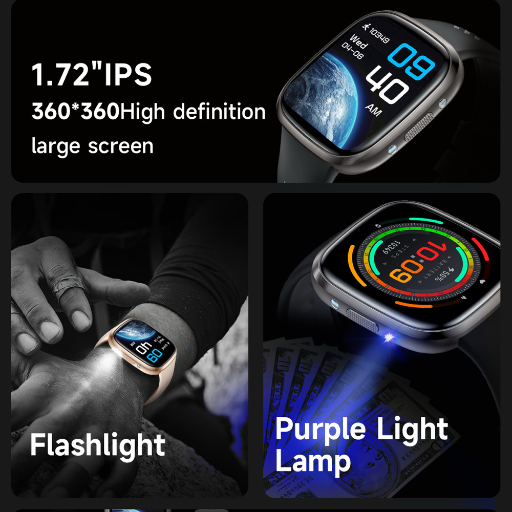 Montre connectée homme avec ap - Smartwatch Purple Watches For Women avis et prix