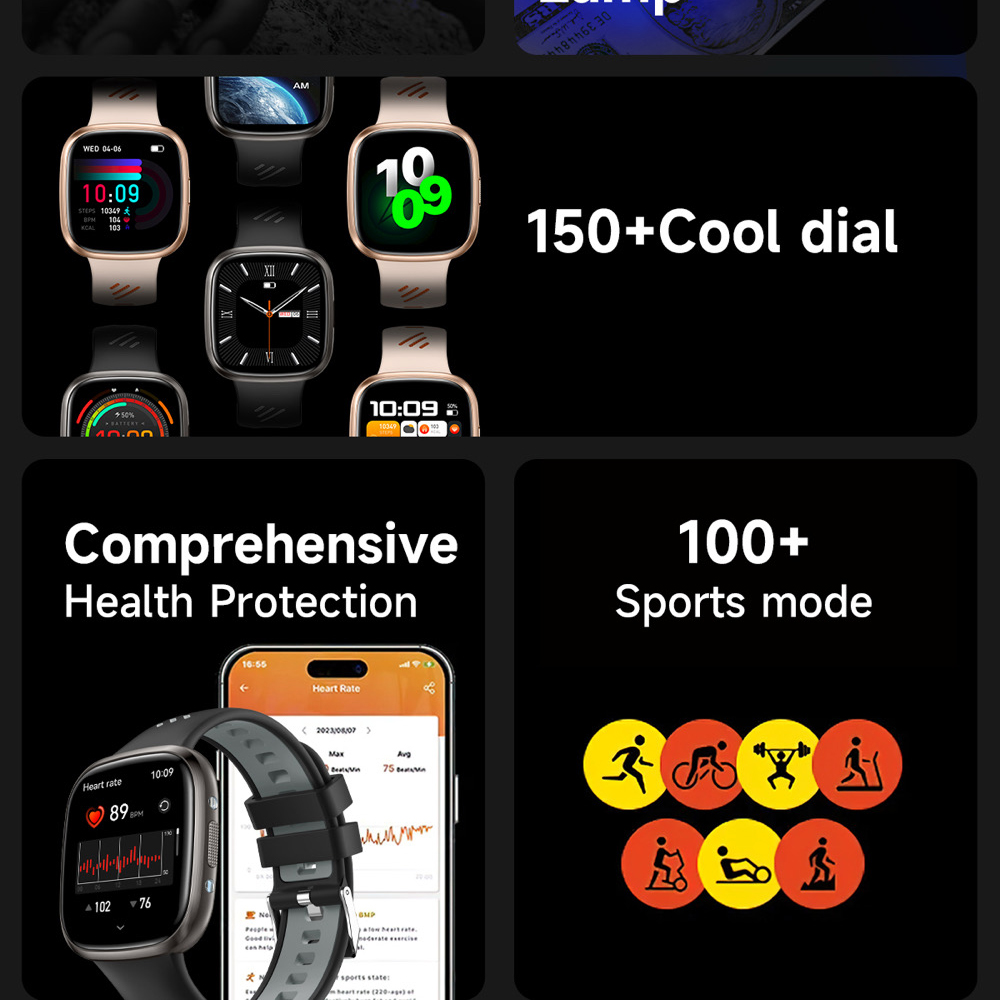 Montre connectée homme avec ap - Smartwatch Purple Watches For Women avis et prix