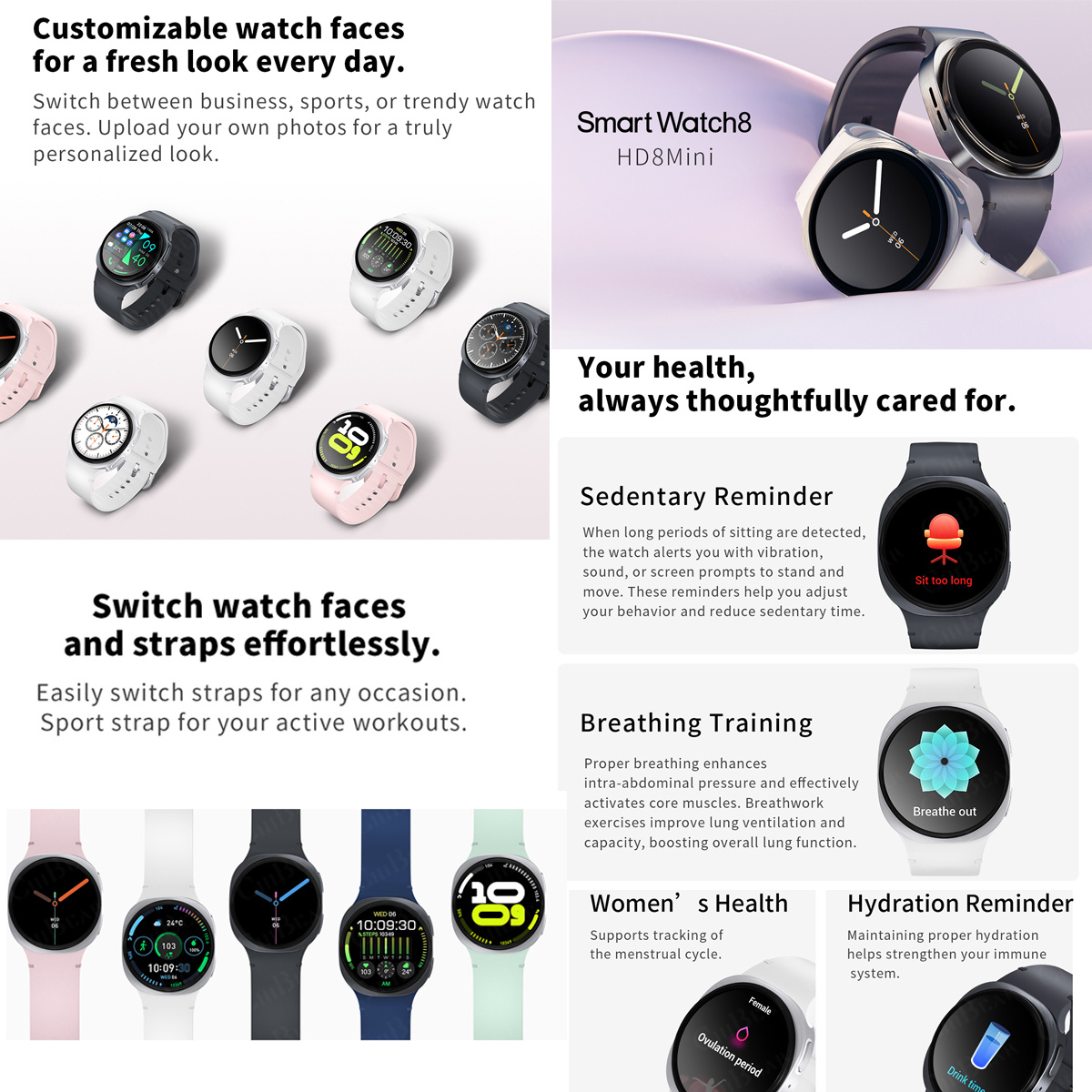 Nouvelles Montres 2026 : Mini  - Smartwatch New Watches For Women avis et prix