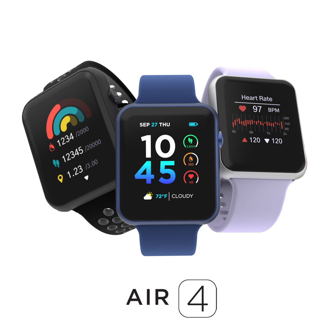 Pinteek SmartWatch pour hommes - Smartwatch Purple Watches For Women avis et prix