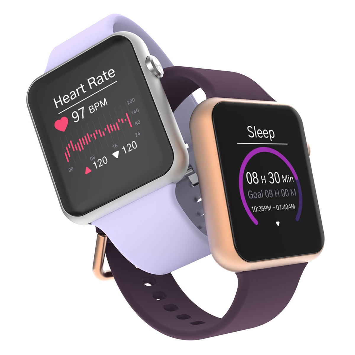 Pinteek SmartWatch pour hommes - Smartwatch Purple Watches For Women avis et prix