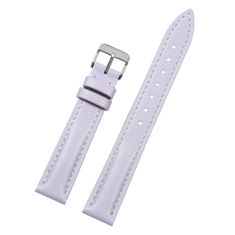 Bracelet de montre en cuir vér - Smartwatch Purple Watches For Women avis et prix