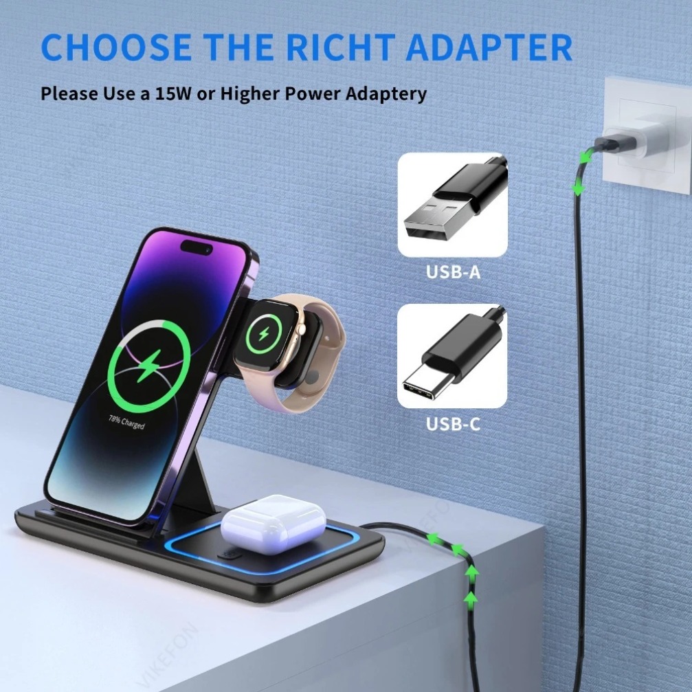 Station de charge sans fil pli - Watch Charging Dock avis et prix
