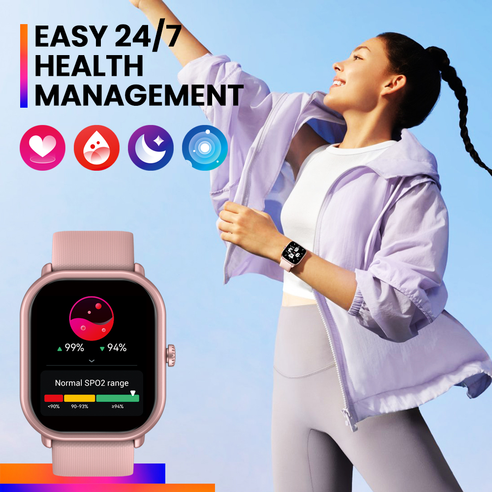 Nouveau Zeblaze GTS 3 Pro appe - Smartwatch New Watches For Women avis et prix